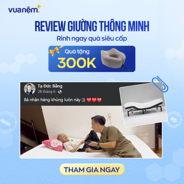 chương trình review giường thông minh