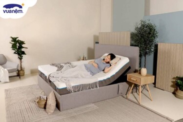 ngủ an toàn trên giường điều khiển thông minh