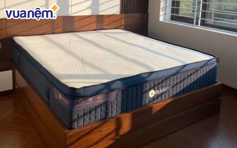 Các sản phẩm nệm của thương hiệu Amando đang được phân phối tại Vua Nệm