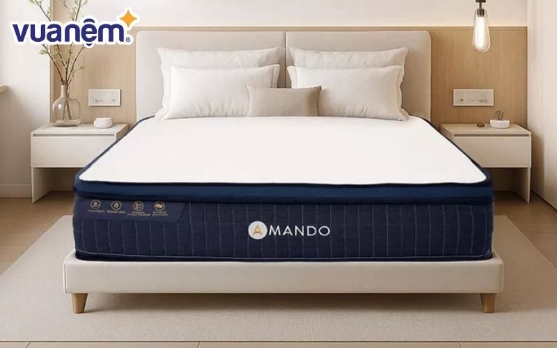 Nệm lò xo Amando Innovation được phân phối tại Vua Nệm