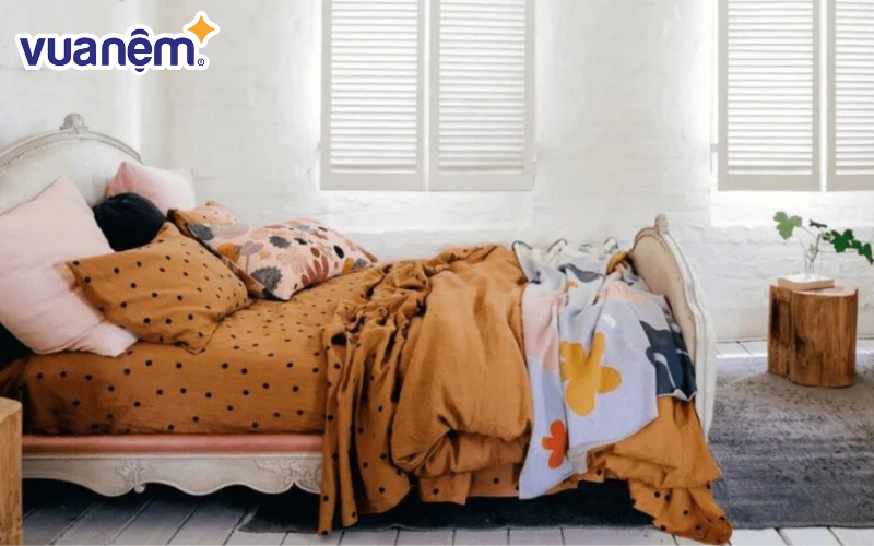 Ga trải giường có vai trò đặc biệt quan trọng, giúp bảo vệ và tăng tuổi thọ cho nệm