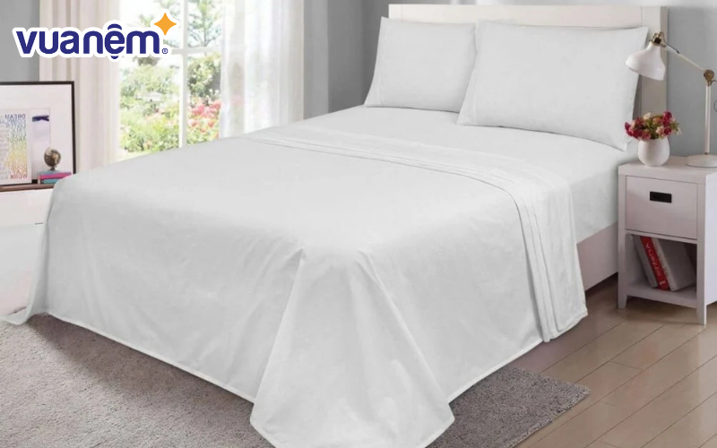 Cách chọn ga trải giường cho mùa xuân - Mua ga trải giường cần phù hợp với nệm