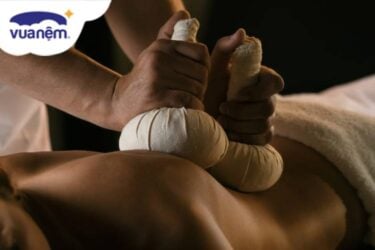 cách làm túi chườm thảo dược tại nhà