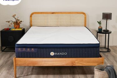 nệm nệm lò xo 7 vùng linh hoạt amando innovation