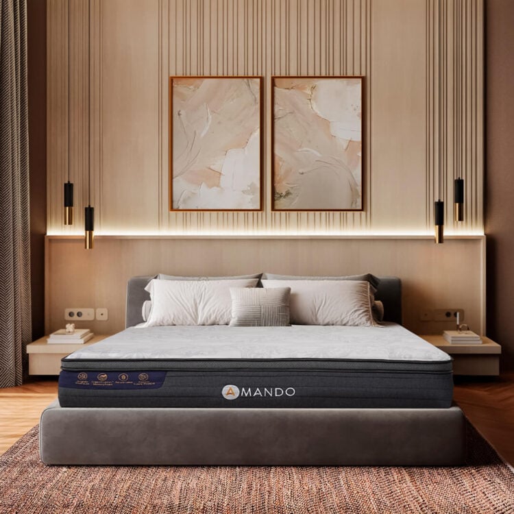 nệm lò xo amando elite grand điều hòa thân nhiệt