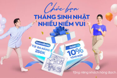Quà sinh nhật tặng khách hàng hạng Bạch Kim