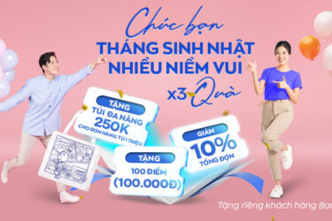 sinh nhật khách hàng hạng bạc