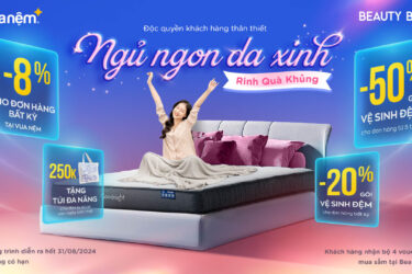 Vua Nệm hợp tác cùng Beauty Box: Ngủ ngon da xinh - Rinh voucher HOT
