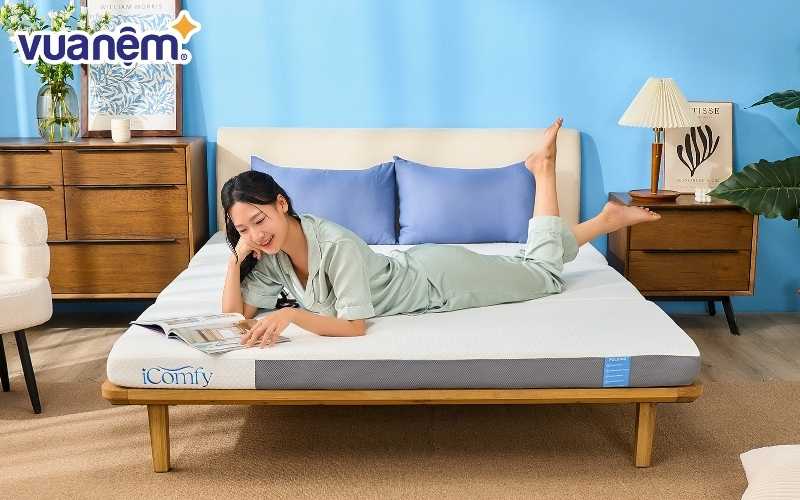Nên mua nệm gấp gọn có kích thước vừa vặn với giường ngủ