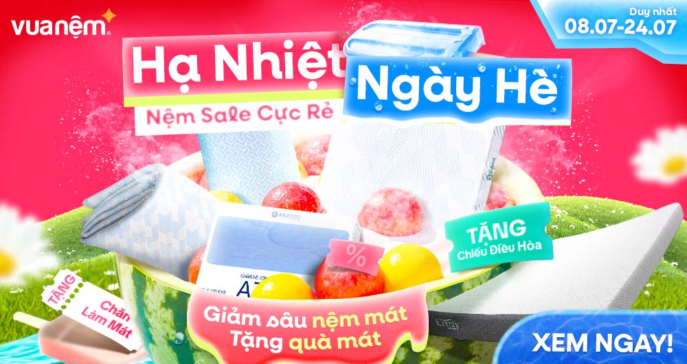 Banner Hạ Nhiệt Ngày Hè Tháng 7