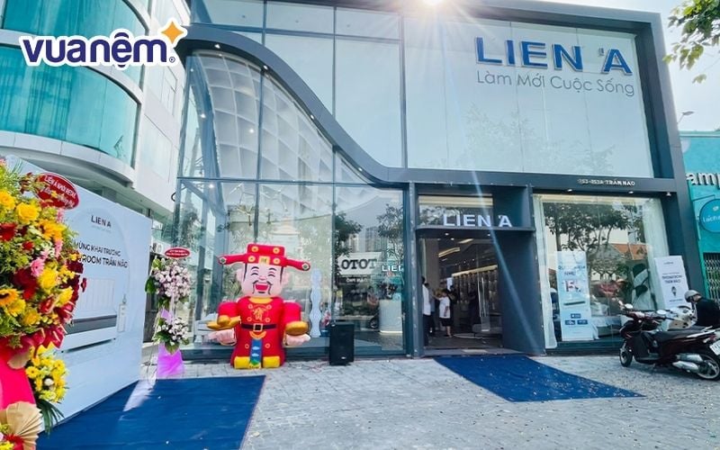 Showroom Liên Á - Mua nệm cao su giá tốt tại TPHCM