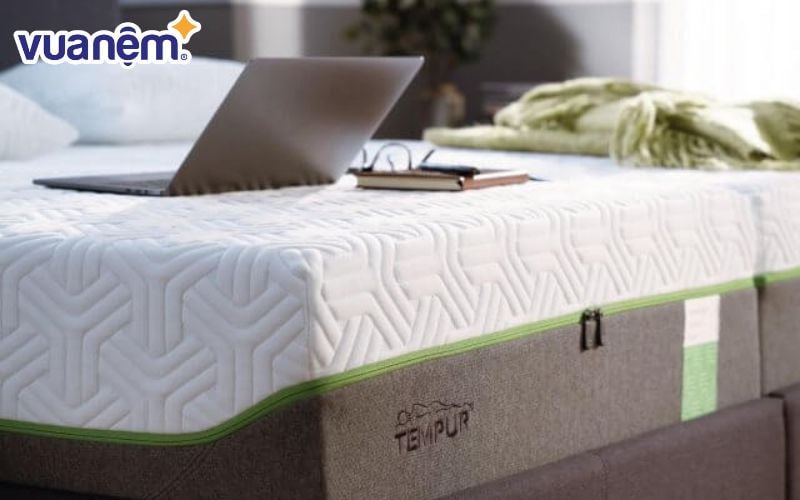 Nệm Hybrid foam Tempur Elite kết hợp hoàn hảo giữa nệm lò xo và nệm foam