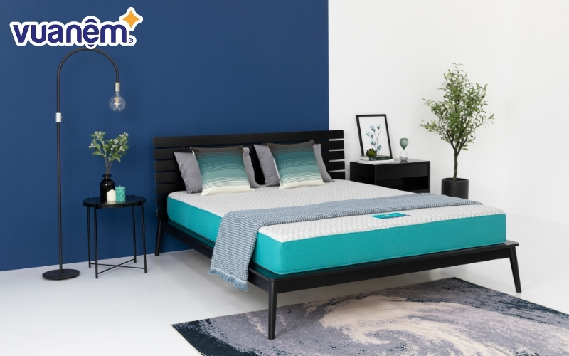 Nệm Nhật Aeroflow Fit Plus mang đến độ êm ái, mềm mại khi ôm sát đường cong tự nhiên của cơ thể