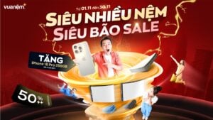 Vua Nệm ưu đãi tháng 11: Siêu nhiều nệm – Siêu bão sale