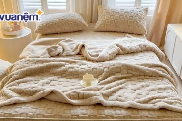 ga giường lông cừu giá tốt, chất lượng