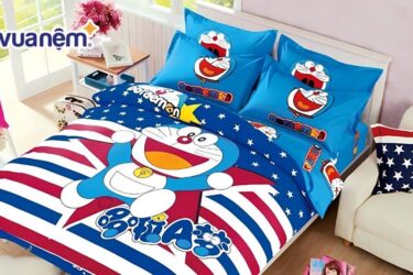 ga giường Doremon siêu dễ thương, đẹp cho bé