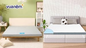 So sánh nệm bông ép và nệm mút: Nên mua loại nệm nào?