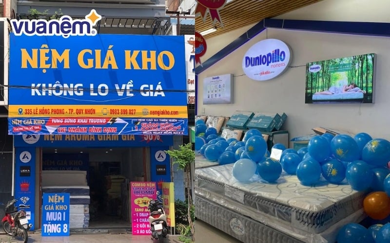 Nệm Giá Kho Quy Nhơn bán cao su non với mức giá hợp lý 