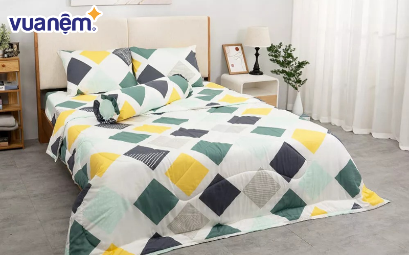 Bộ Ga chun chăn chần AMD Silky 25
