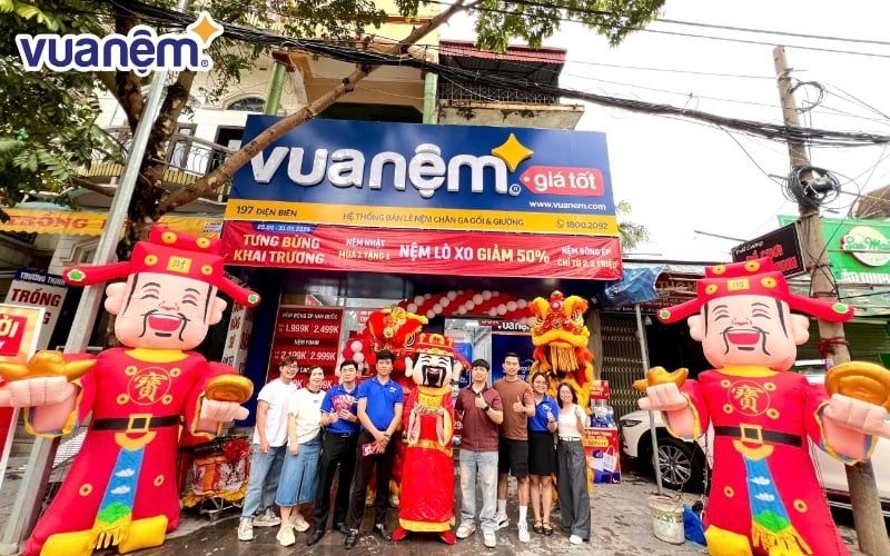 Mua nệm giá tốt, độ bền cao tại Vua Nệm