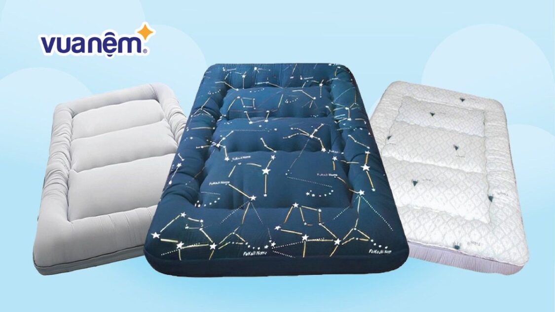 topper nệm 1 người nằm