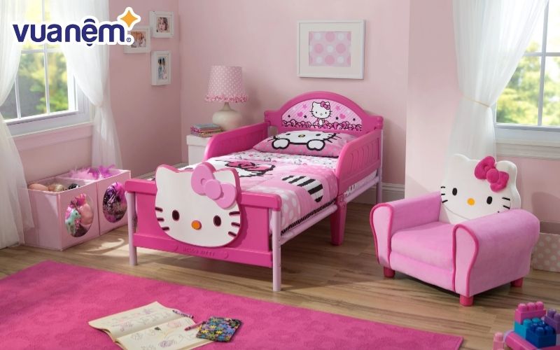 Chọn họa tiết của nệm mát phù hợp với sở thích và giới tính của trẻ