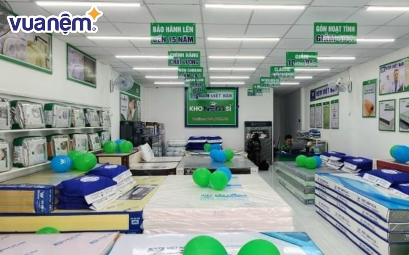 Mua nệm tại cửa hàng Nệm Việt Hàn