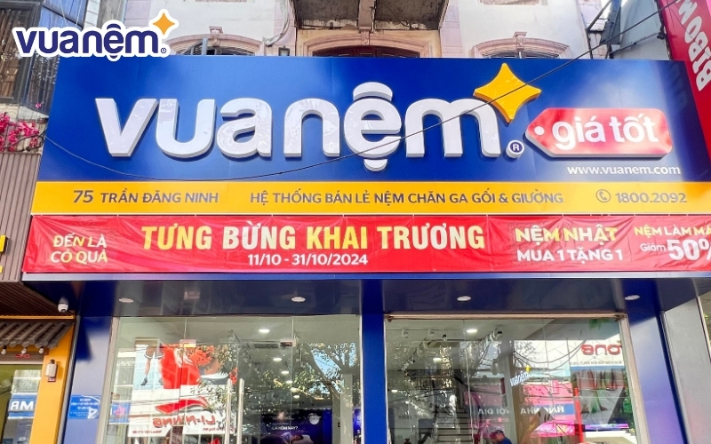 Cửa hàng Vua Nệm tại Lạng Sơn