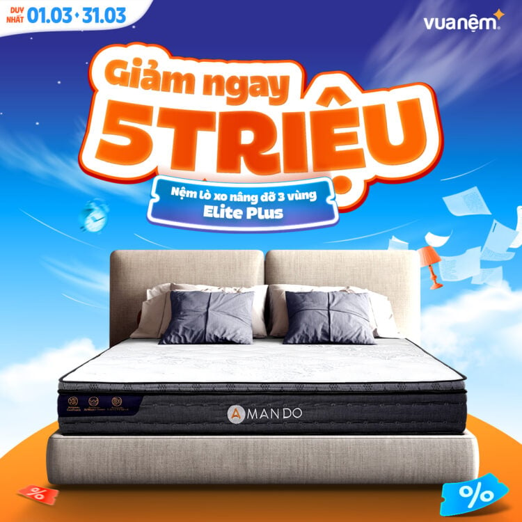 Nệm Amando Elite Plus