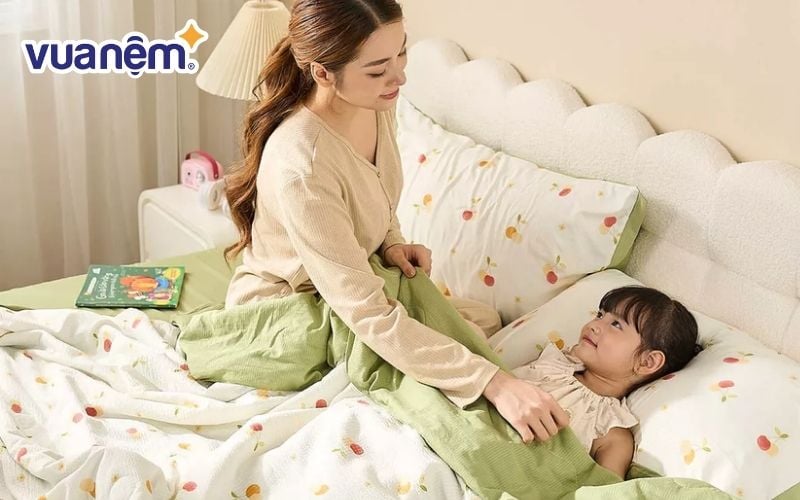 Ngủ ngon sống trọn với chăn ga gối nệm Vua Nệm