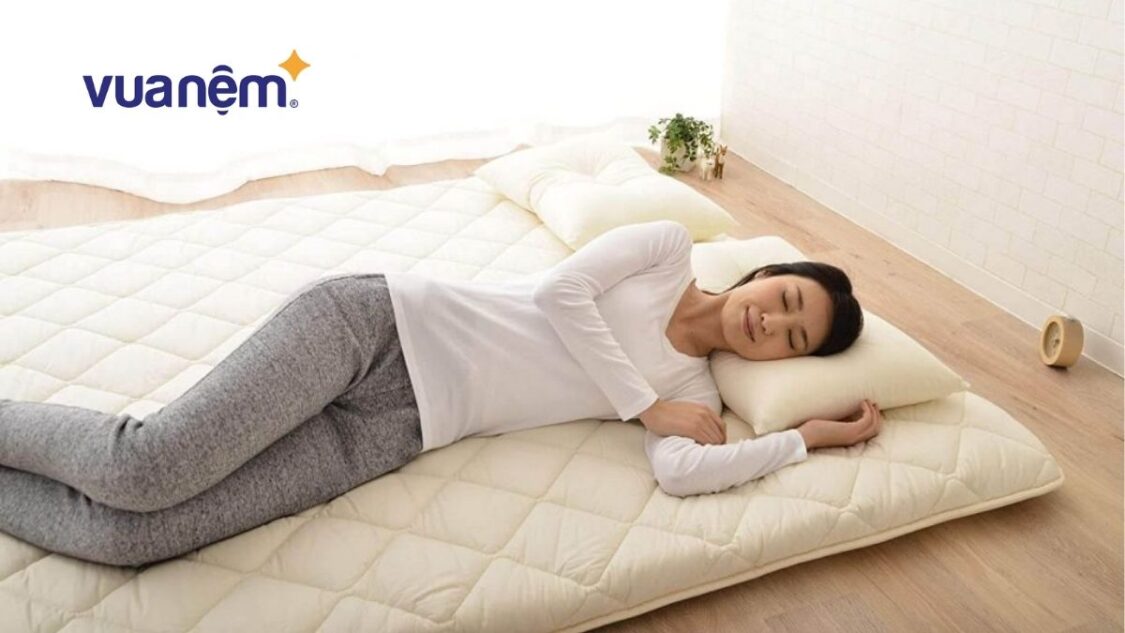 nệm ảnh hưởng đến tư thế ngủ