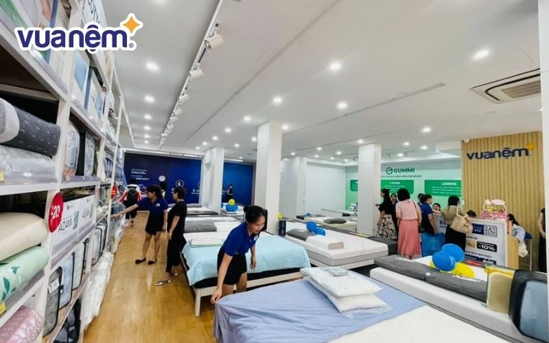 Mua chăn ga gối nệm chăm sóc giấc ngủ tại Vua Nệm