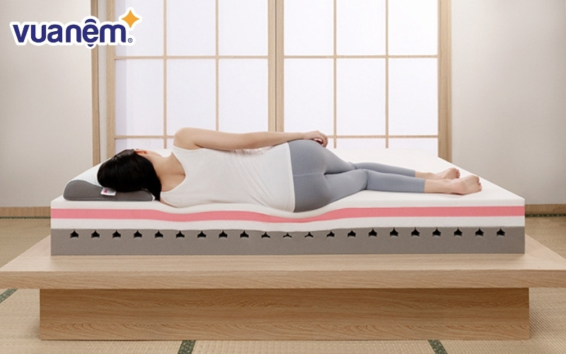 Nệm cao su và nệm foam đều có khả năng nâng đỡ tốt