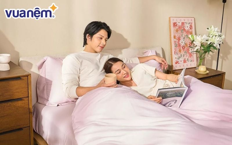 Chọn nệm và gối phù hợp để cả hai đều thoải mái