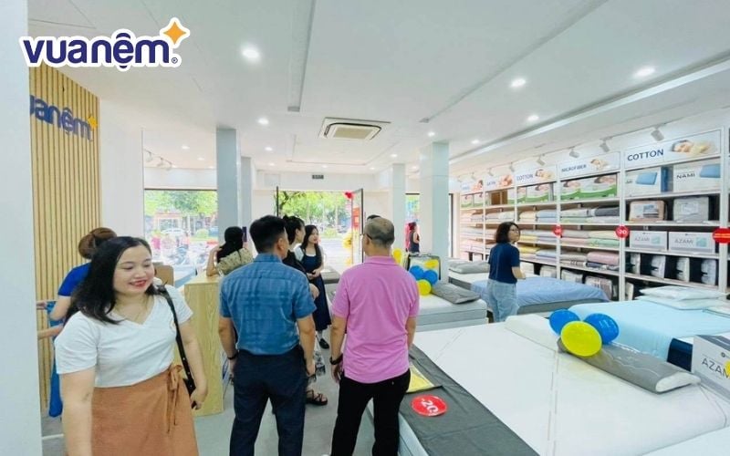 Chăm sóc giấc ngủ trọn vẹn với chăn ga gối nệm tại Vua Nệm