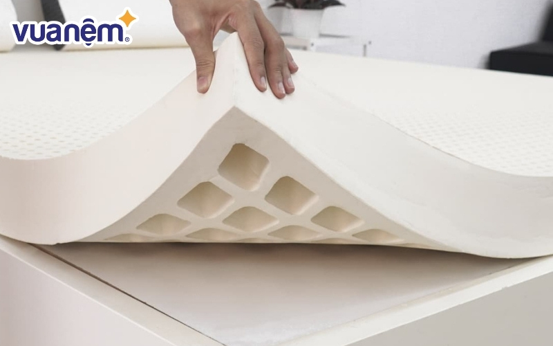 Nệm cao su thiên nhiên được sử dụng rất nhiều