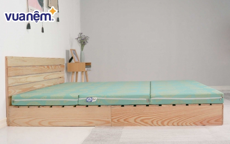 Nệm có thiết kế hai mặt tiện lợi