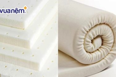 So sánh 2 loại nệm cao su thiên nhiên và nệm cao su nhân tạo cực kỳ chi tiết