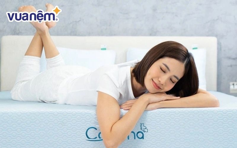 Nệm foam với thiết kế mềm mại ôm sát cơ thể giúp ngủ ngon hơn