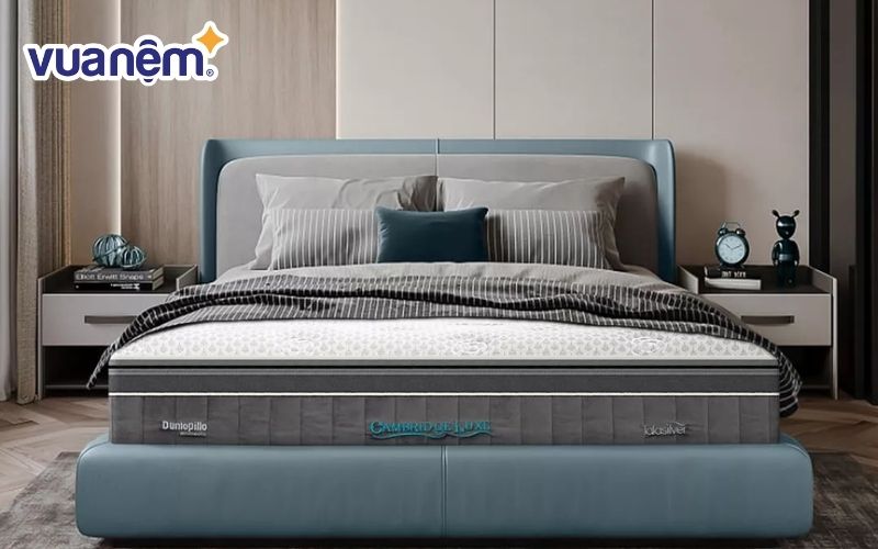 Nệm lò xo Dunlopillo Cambridge Luxe bảo hành lên tới 10 năm