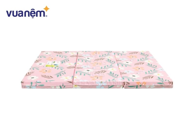 Nệm gấp cao su Vạn Thành Green Slep sử dụng được 2 mặt đa năng