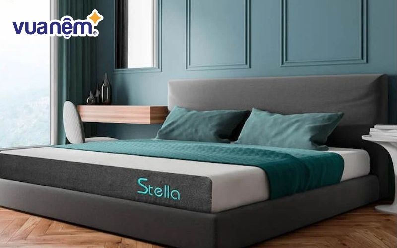 Nệm cao su đa tầng Kim Cương Stella hỗ trợ lưu thông máu tối ưu