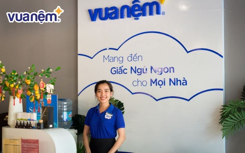 Mua nệm Kim Cương giá tốt tại cửa hàng Vua Nệm