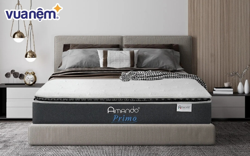 Đệm lò xo túi độc lập Amando Primo sở hữu độ dày ấn tượng