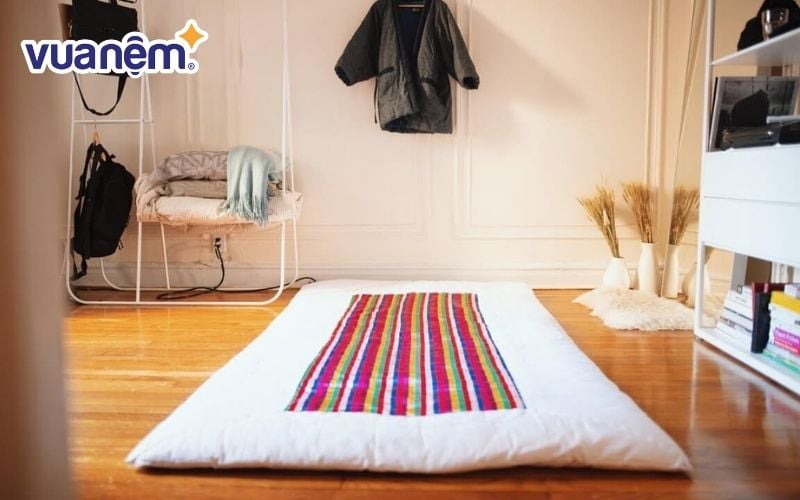 Nệm trải sàn Hàn Quốc giúp tối ưu hóa không gian hiệu quả