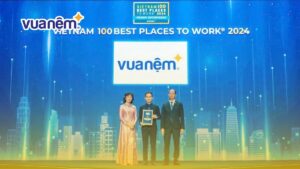 Vua Nệm lọt Top 11 nơi làm việc tốt nhất Việt Nam 2024 – Khối DN vừa