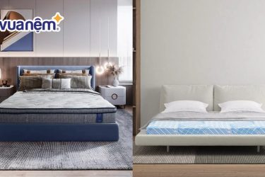 So sánh nệm bông ép và nệm lò xo: Nên chọn mua loại nệm nào?
