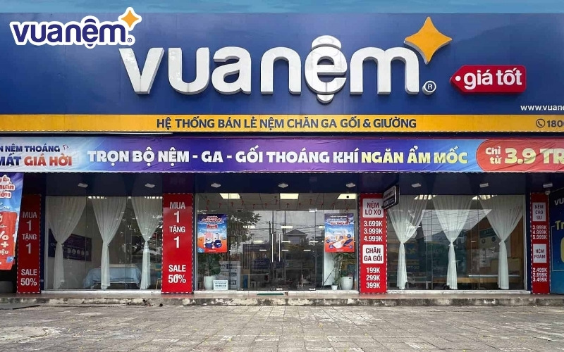 Mua đệm Kim Cương chính hãng tại Vua Nệm