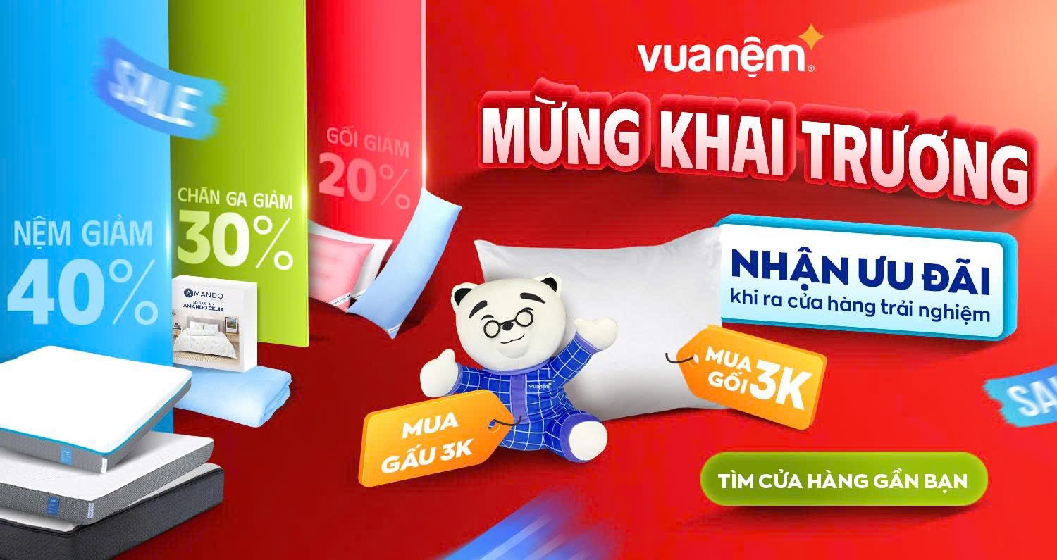 Banner khai trương CH mới