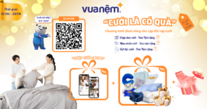Cưới là có quà – Nhận quà miễn phí từ Vua Nệm